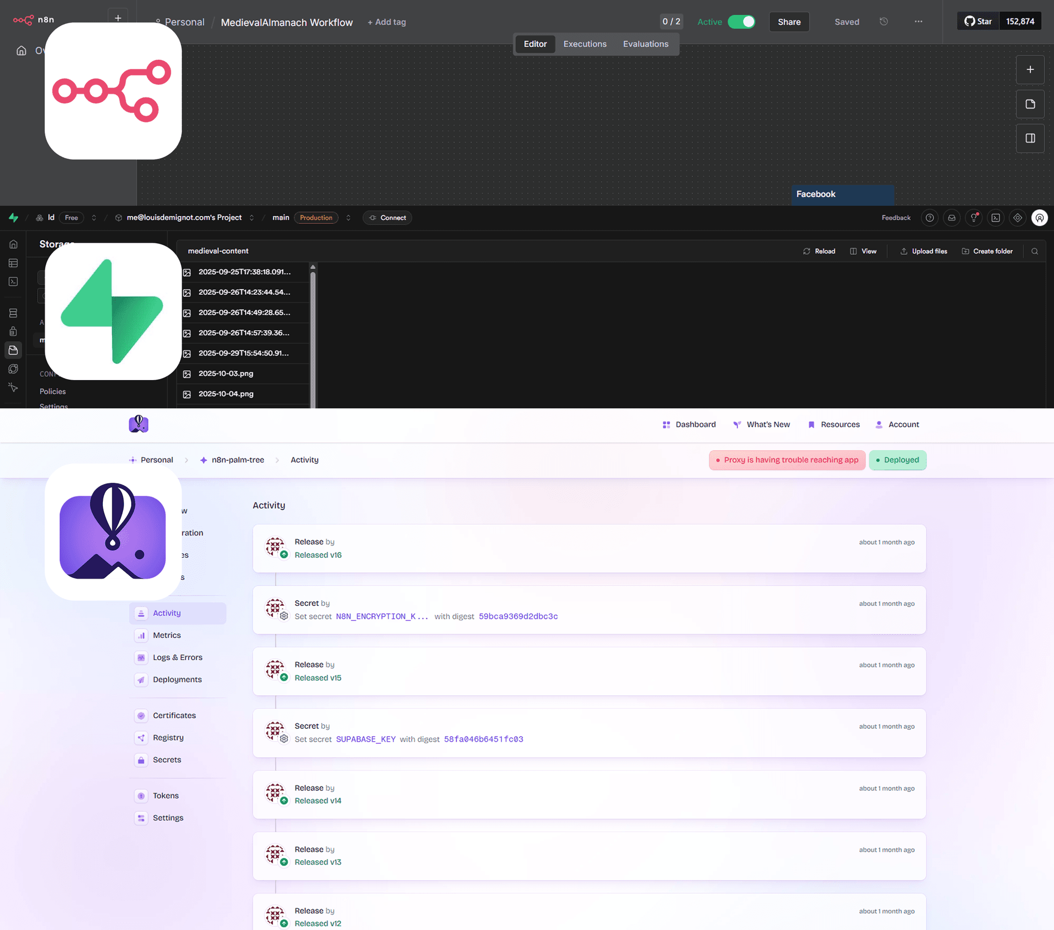 L'Almanach Médiéval (IA + automatisation)