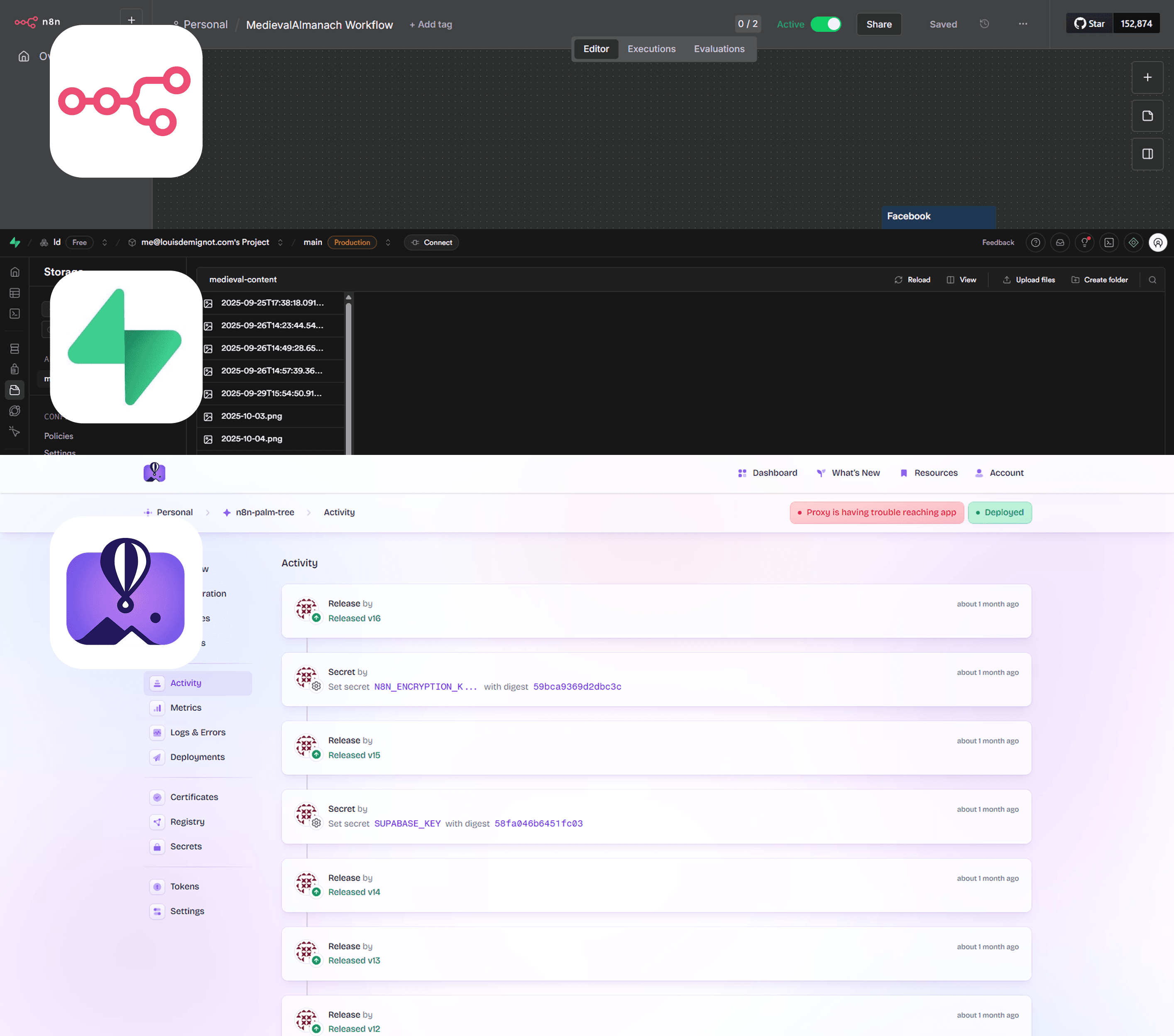L'Almanach Médiéval (IA + automatisation)